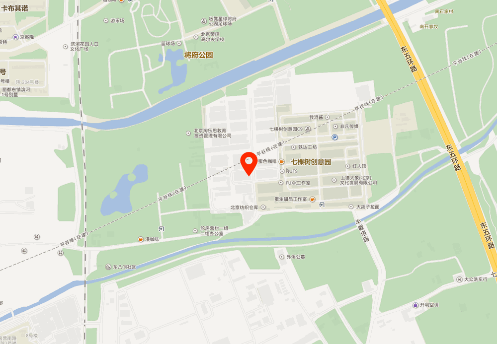 首创·郎园Station位置地图